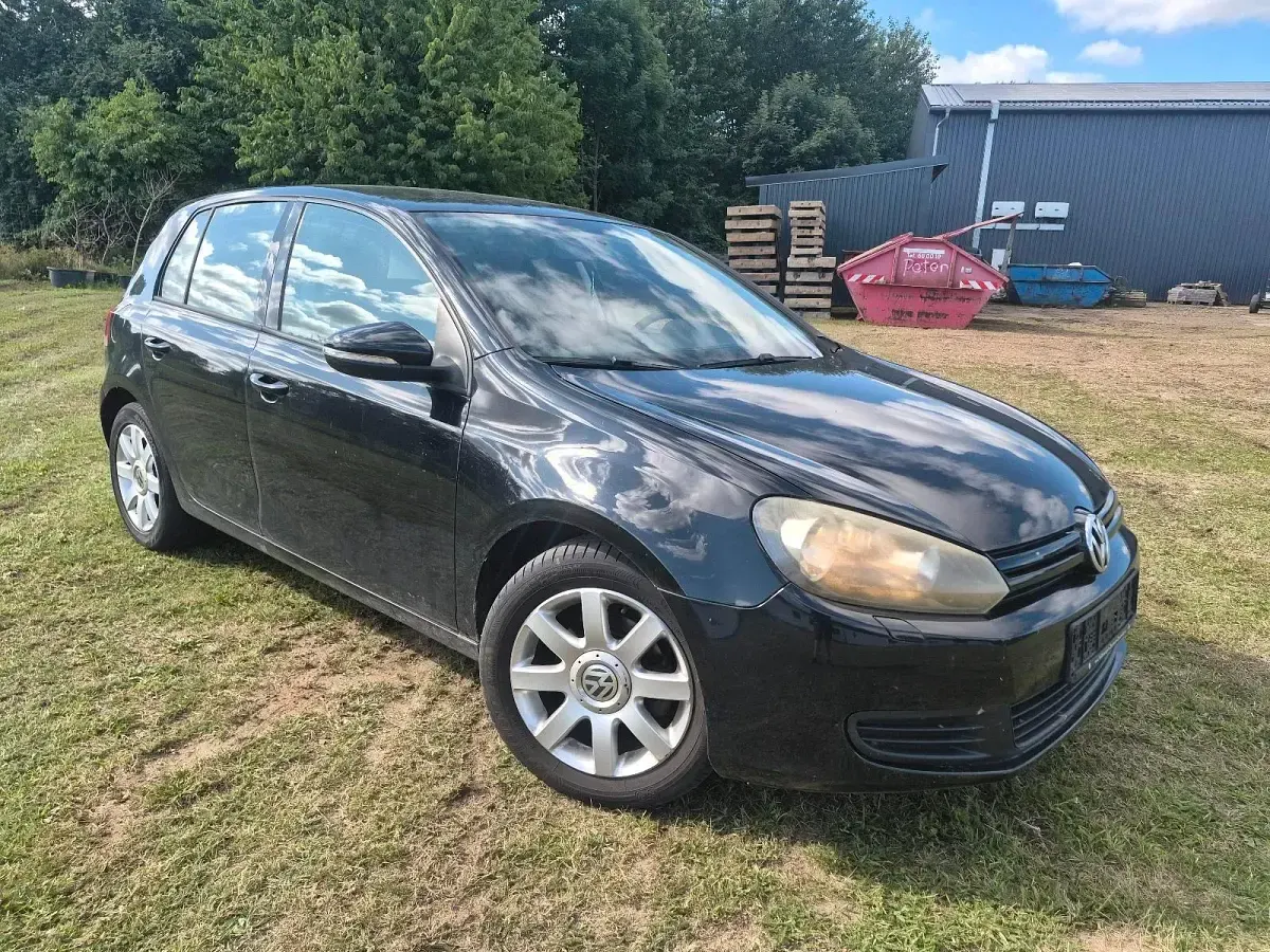 Gebraucht VW Golf VI 80 PS (58 kW) 2009 Schwarz Limousine