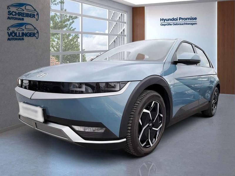 Blau Gebraucht 2022 Hyundai Ioniq 6 Basis Limousine | 24.290 € (Fairer Preis) - Bild 1/4