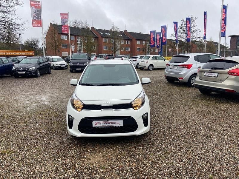 Clear white Gebraucht 2022 Kia Picanto DREAM-TEAM Edition Kleinwagen | 12.300 € (Fairer Preis) - Bild 1/4