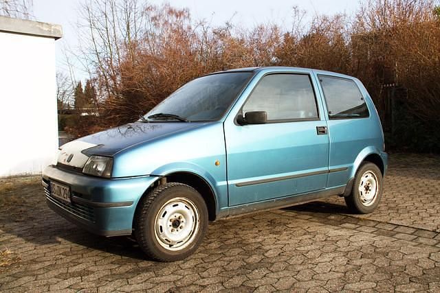 Gebraucht Fiat Cinquecento 39 PS (28 kW) 1997 Blau metallic Kleinwagen