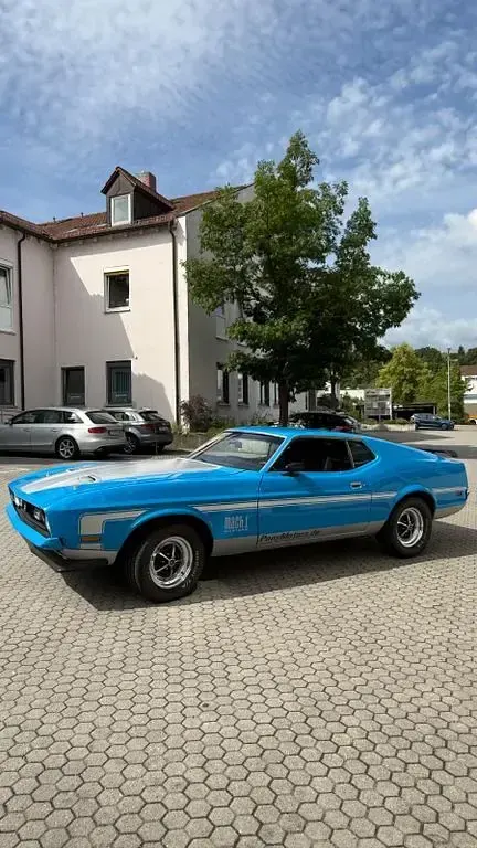 Gebraucht Ford Mustang Mach 1 177 PS (130 kW) 1972 Blau Cabrio