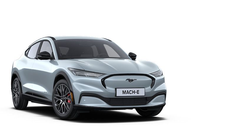 Glacier grey Neu 2024 Ford Mustang Mach-E Premium SUV | 60.550 € - Bild 1/1