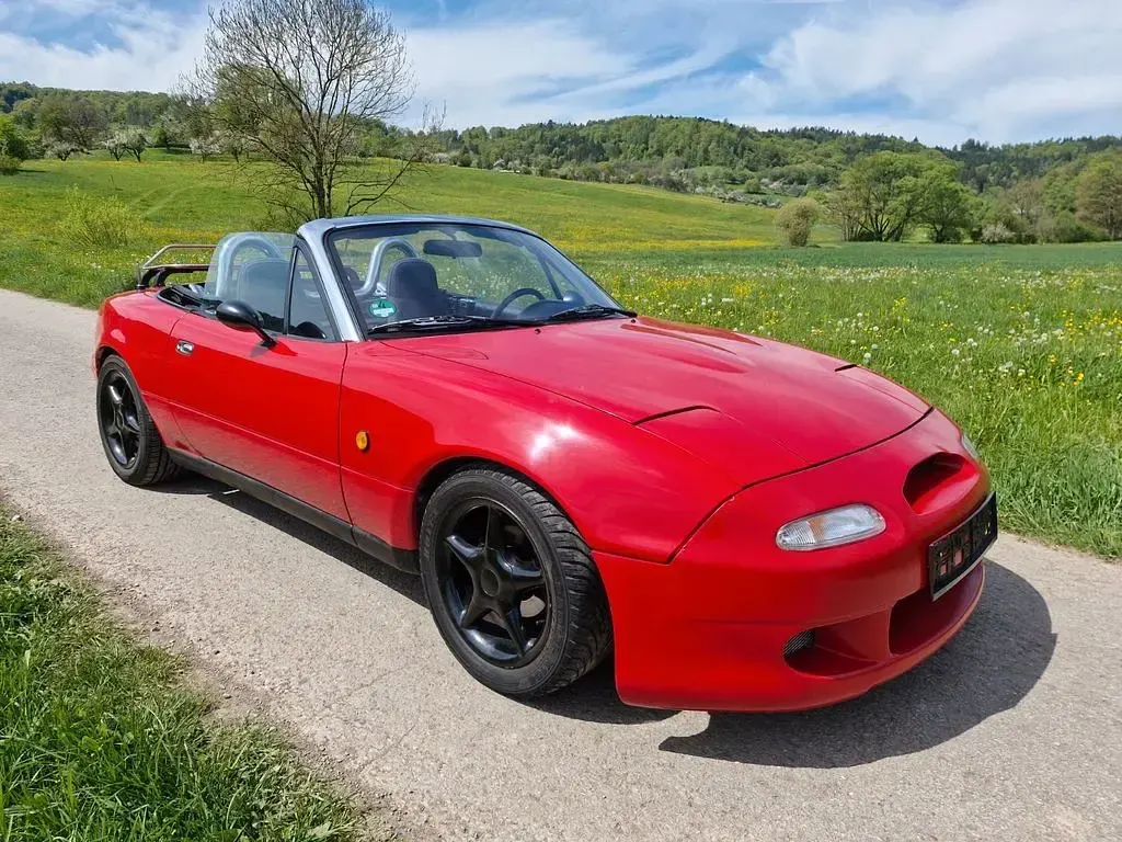 Usata Mazda MX5 1993 Rosso Cabrio