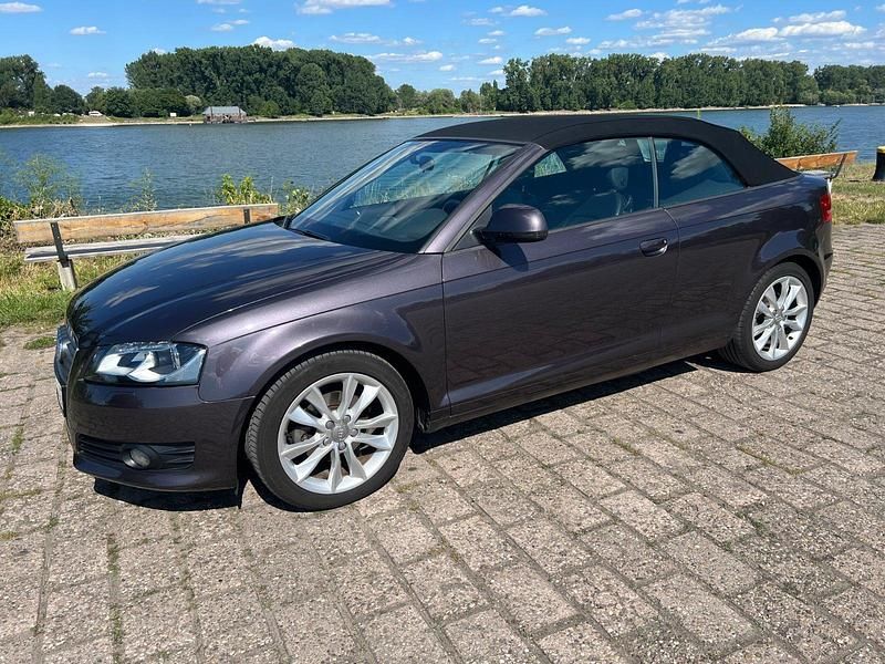 Violet Gebraucht 2010 Audi A3 Cabriolet Comfort Cabrio | 9.990 € (Fairer Preis) - Bild 1/4