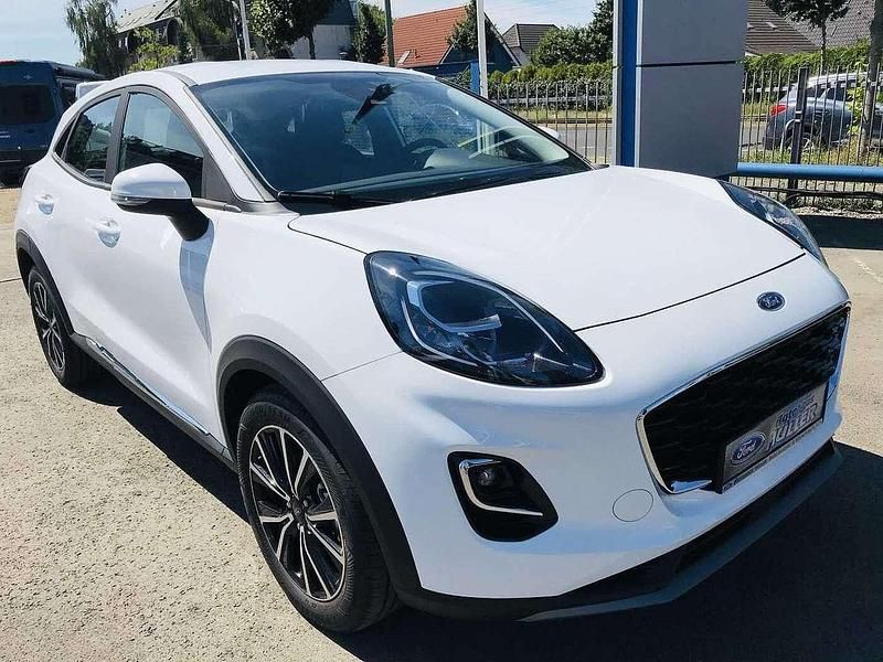 Weiß Gebraucht 2021 Ford Puma Titanium SUV | 18.450 € (Superpreis) - Bild 1/4