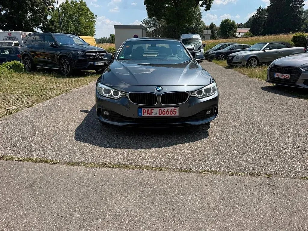 Gebraucht BMW 420 Cabriolet Sport Line 184 PS (135 kW) 2015 Grau Cabrio