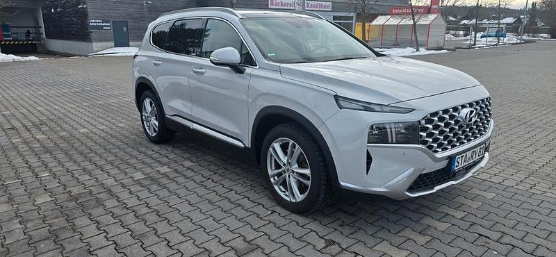Gebraucht Hyundai Santa Fe Prime 230 PS (169 kW) 2021 Weiß SUV