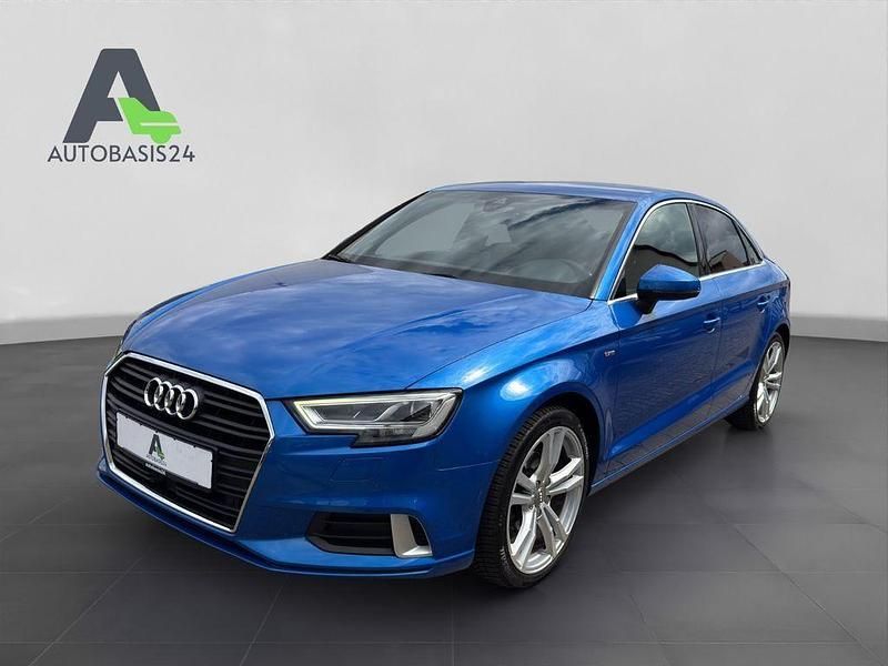 Blau Gebraucht 2019 Audi A3 S-Line Limousine | 20.900 € (Superpreis) - Bild 1/4