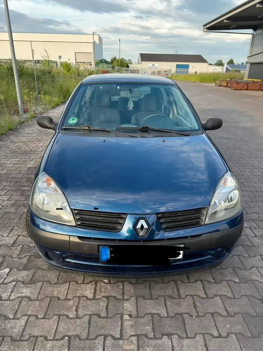 Gebraucht Renault Clio II 58 PS (42 kW) 2004 Blau Kleinwagen