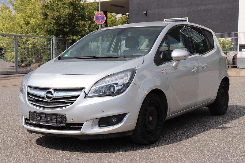 Silber Gebraucht 2014 Opel Meriva Innovation Van / Kleinbus | 4.490 € (Superpreis) - Bild 1/4