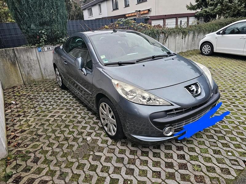 Silber Gebraucht 2008 Peugeot 207 CC Cabrio | 3.100 € (Fairer Preis) - Bild 1/3