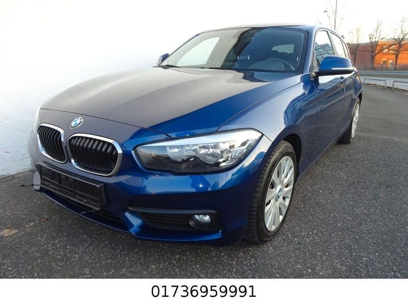 Blau Gebraucht 2018 BMW 116 Efficient Dynamics Kleinwagen | 10.800 € (Guter Preis) - Bild 1/4