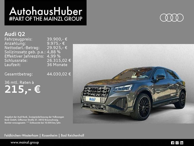 Gebraucht Audi Q2 S-Line 191 PS (140 kW) 2025 Daytonagrau perleffekt SUV