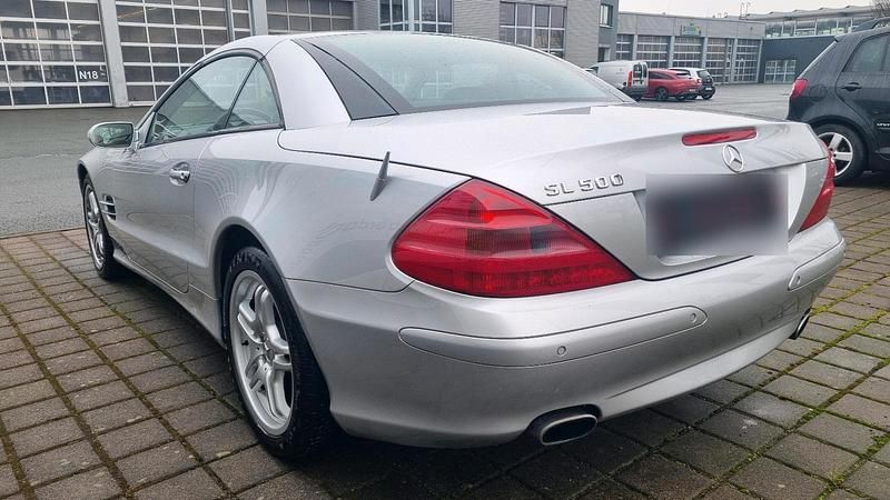 Gebraucht Mercedes SL500 306 PS (225 kW) 2003 Silber Cabrio