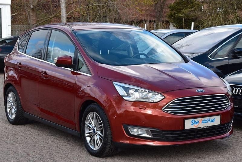 Gebraucht Ford C-MAX Titanium 150 PS (110 kW) 2015 Rot Van / Kleinbus