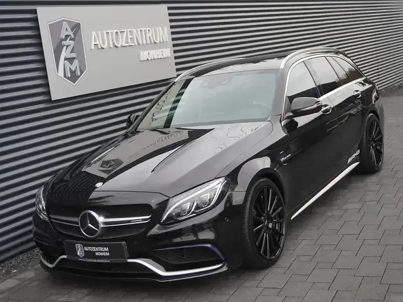 Gebraucht Mercedes C63 AMG AMG 510 PS (375 kW) 2015 Obsidian schwarz metallic Kombi