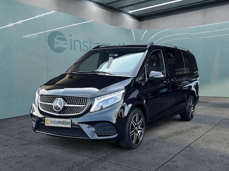 Schwarz Gebraucht 2024 Mercedes V300 Van / Kleinbus | 71.799 € (Teuer) - Bild 1/4