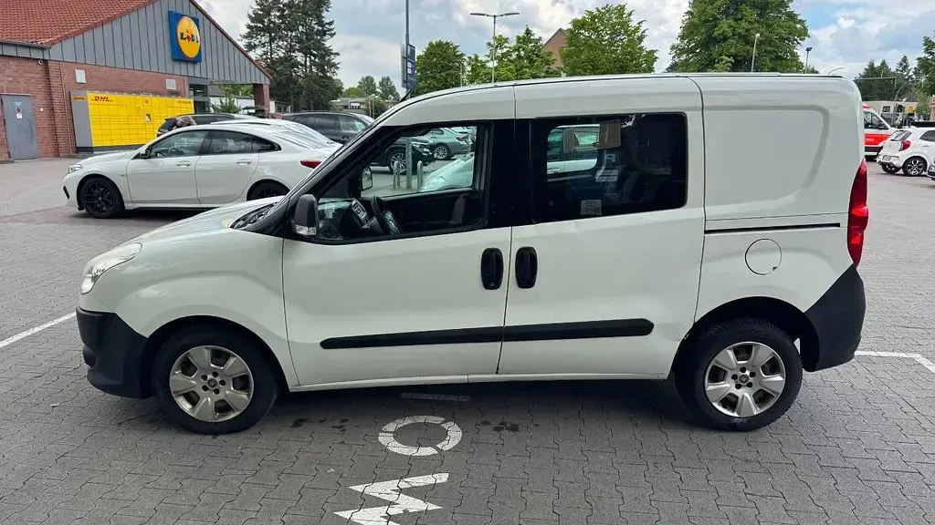 Occasion Fiat Doblò Basis 105 ch (77 kW) 2014 Blanc Monospace