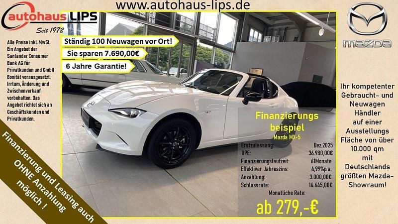 Neu Mazda MX5 Prime-Line 132 PS (97 kW) 2025 Cabrio