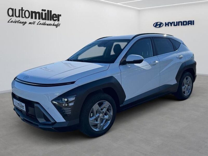 Weiß Gebraucht 2023 Hyundai Kona Trend SUV | 25.422 € (Guter Preis) - Bild 1/4