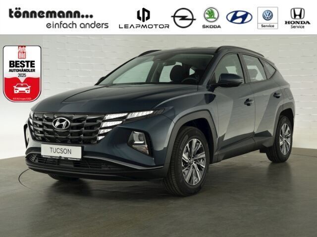 Blau Neu 2024 Hyundai Tucson Select SUV | 30.924 € (Superpreis) - Bild 1/4