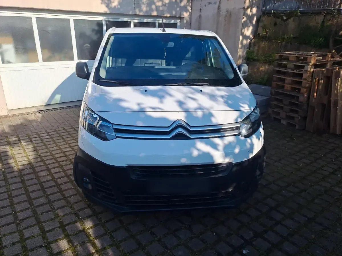 Gebraucht Citroën Jumpy 122 PS (89 kW) 2019 Weiß Van / Kleinbus