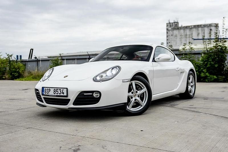 Weiß Gebraucht 2012 Porsche Cayman Coupé | 24.999 € (Superpreis) - Bild 1/4
