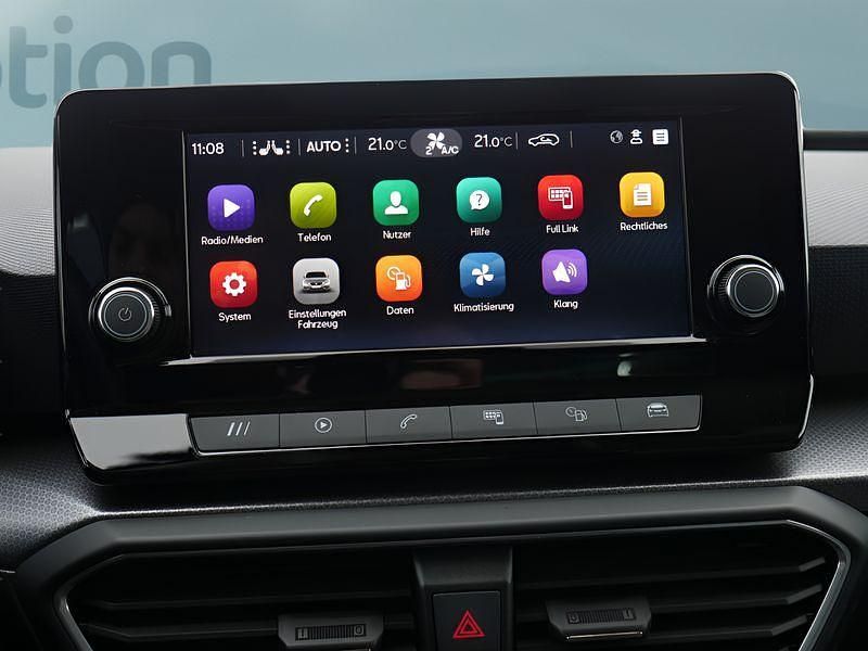 Gebraucht Seat Leon 116 PS (85 kW) 2020 Weiß Kleinwagen