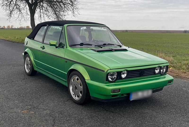 Grün Gebraucht 1993 VW Golf Cabriolet GTI Cabrio | 12.500 € - Bild 1/4