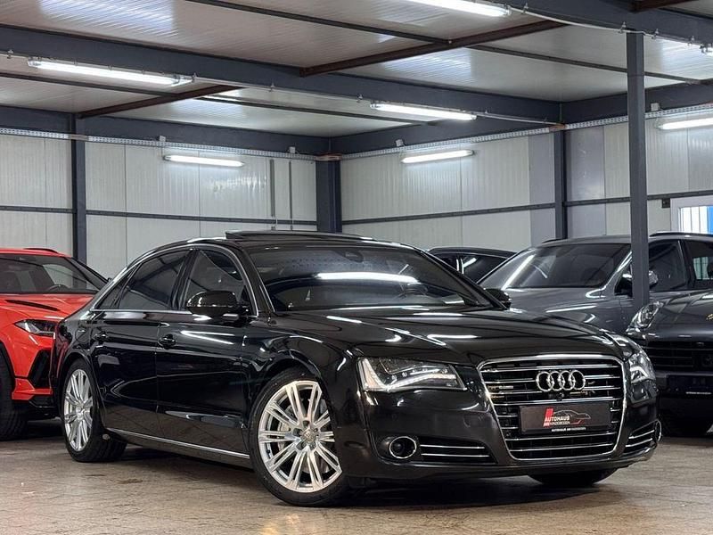 Schwarz Gebraucht 2012 Audi A8L Performance Limousine | 21.890 € (Etwas zu teuer) - Bild 1/4