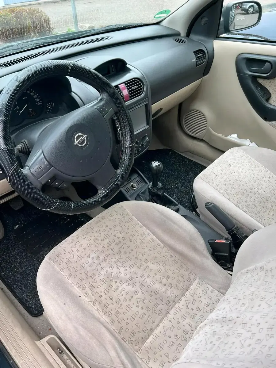 Gebraucht Opel Corsa 65 PS (47 kW) 2001 Blau Kleinwagen