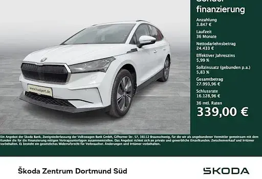 Gebraucht Skoda Enyaq iV Suite 132 kW (180 PS) 2022 Weiß SUV