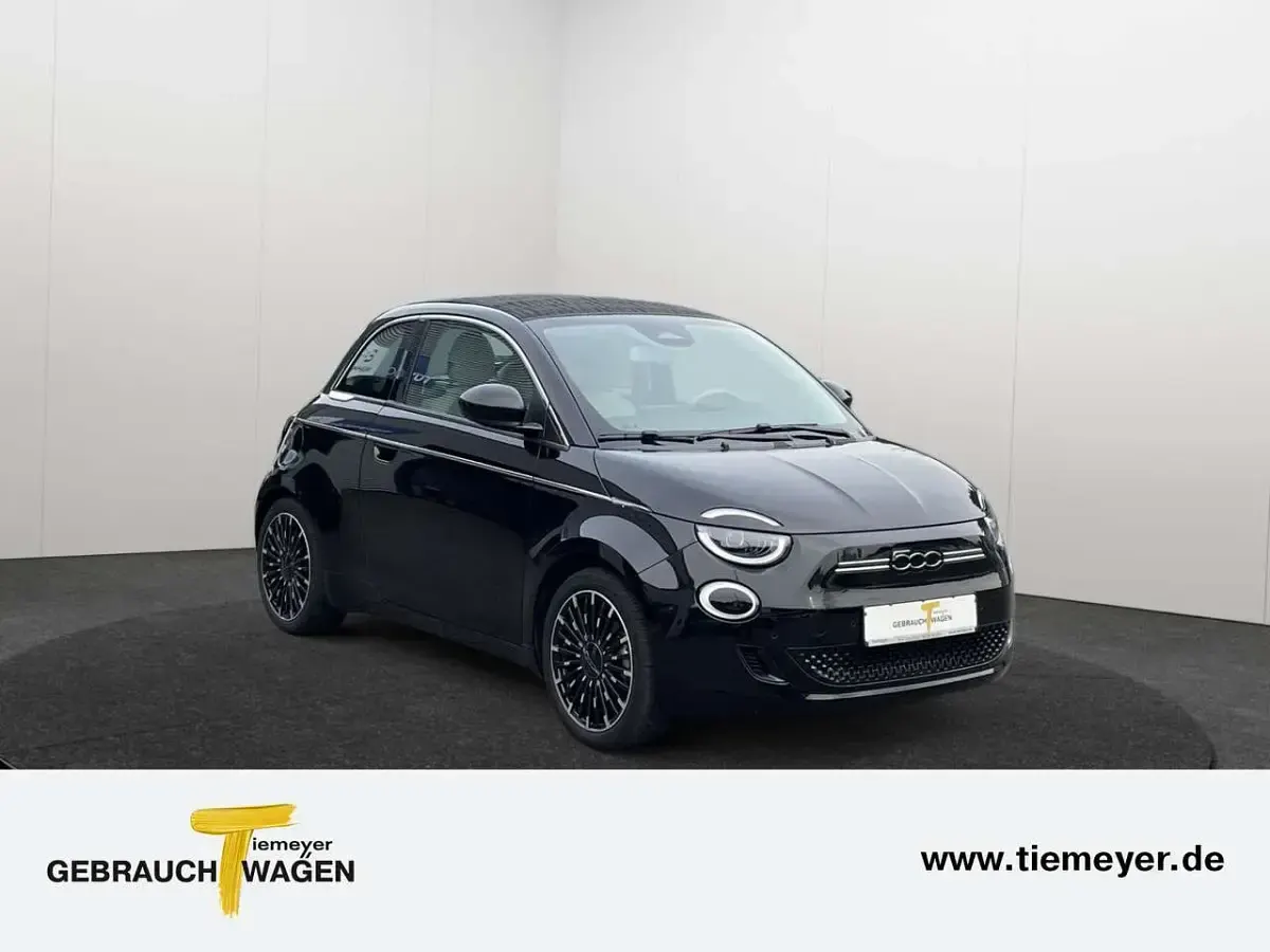 Gebraucht Fiat 500e La Prima 86 kW (118 PS) 2023 Schwarz Cabrio