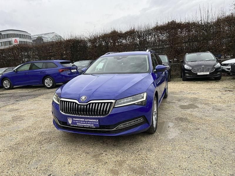 Gebraucht Skoda Superb Style 200 PS (147 kW) 2021 Blau Kombi