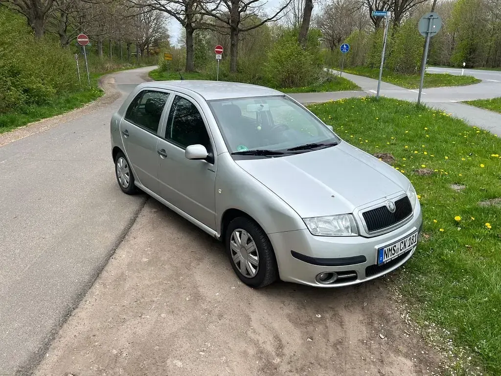 Gebraucht Skoda Fabia Ambiente 75 PS (55 kW) 2005 Silber Limousine