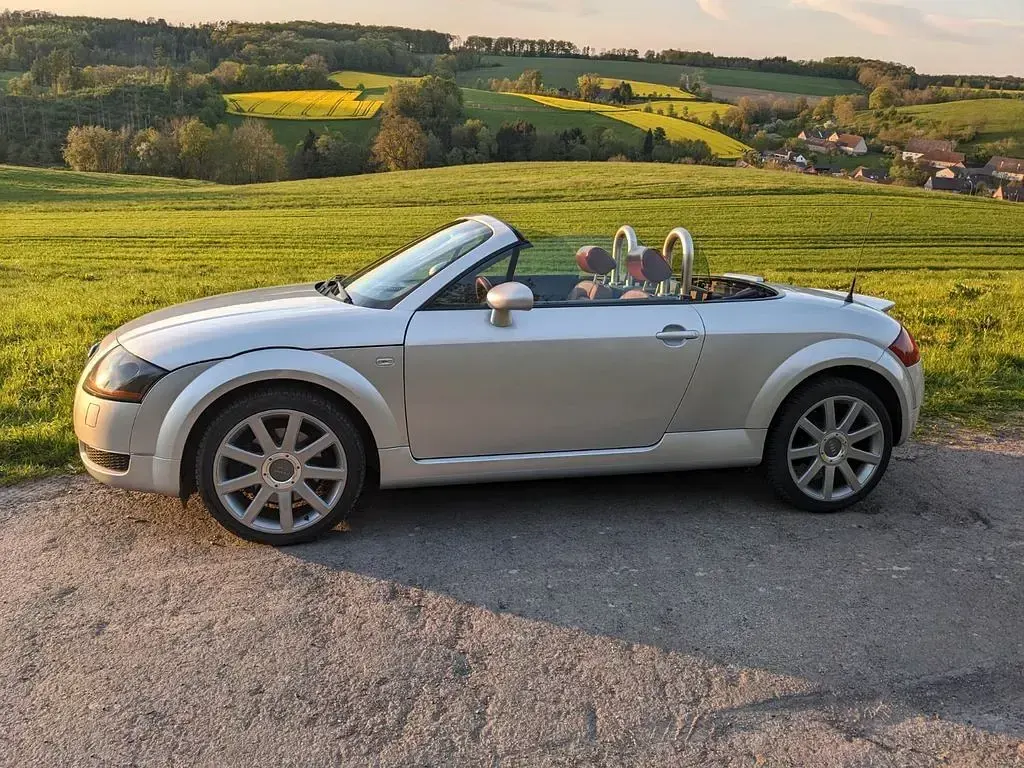 Gebraucht Audi TT Roadster Design 179 PS (131 kW) 2003 Silber Cabrio