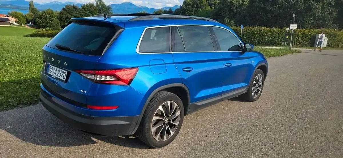 Gebraucht Skoda Kodiaq 200 PS (147 kW) 2021 Raceblau metallic SUV