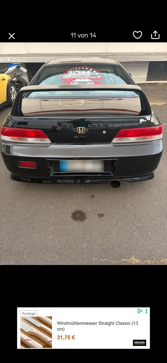 Gebraucht Honda Prelude 200 PS (147 kW) 1999 Schwarz Coupé