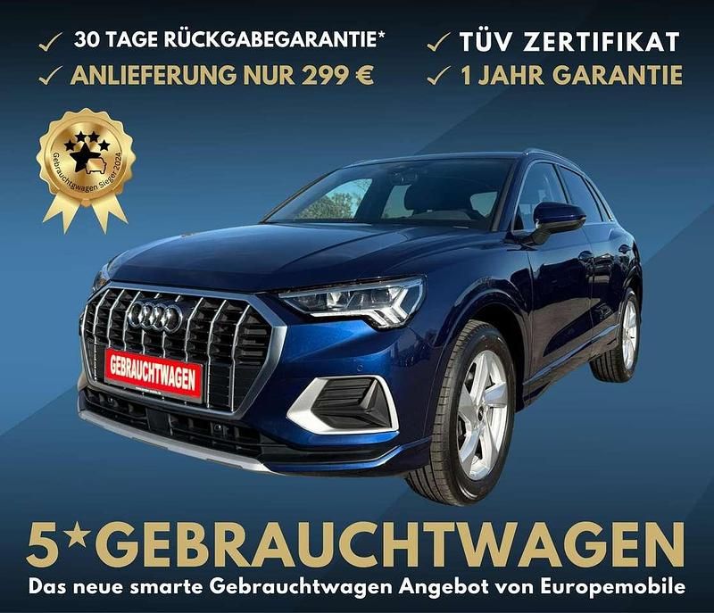 Navarrablau metallic Gebraucht 2021 Audi Q3 Advanced SUV | 29.950 € (Fairer Preis) - Bild 1/1