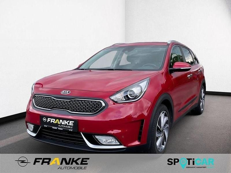 Rot Gebraucht 2018 Kia Niro Spirit SUV | 14.880 € (Fairer Preis) - Bild 1/4