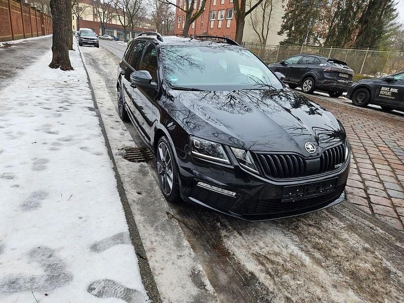 Gebraucht Skoda Octavia RS 184 PS (135 kW) 2020 Schwarz Kombi