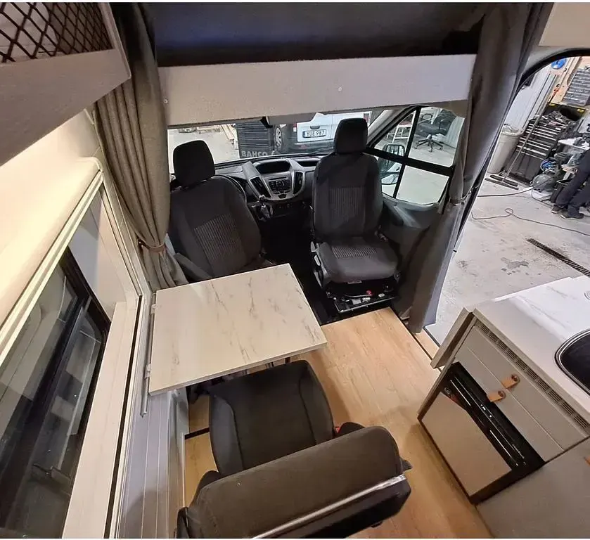 Gebraucht Ford Transit 125 PS (91 kW) 2015 Weiß Van / Kleinbus