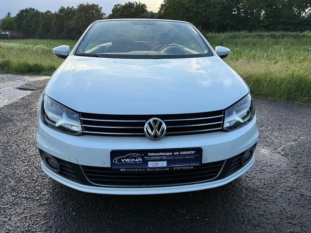 Gebraucht VW Eos Sportline 122 PS (89 kW) 2014 Weiß Cabrio
