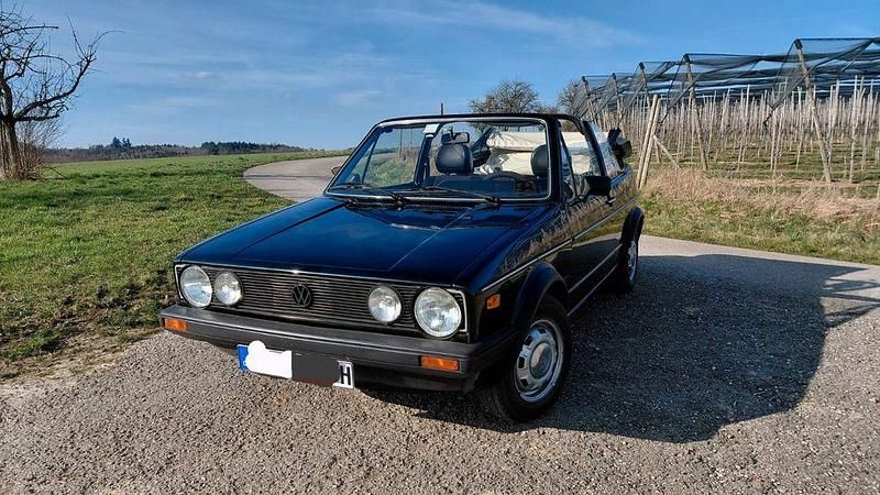 Gebraucht VW Golf Cabriolet 50 PS (36 kW) 1980 Schwarz Cabrio