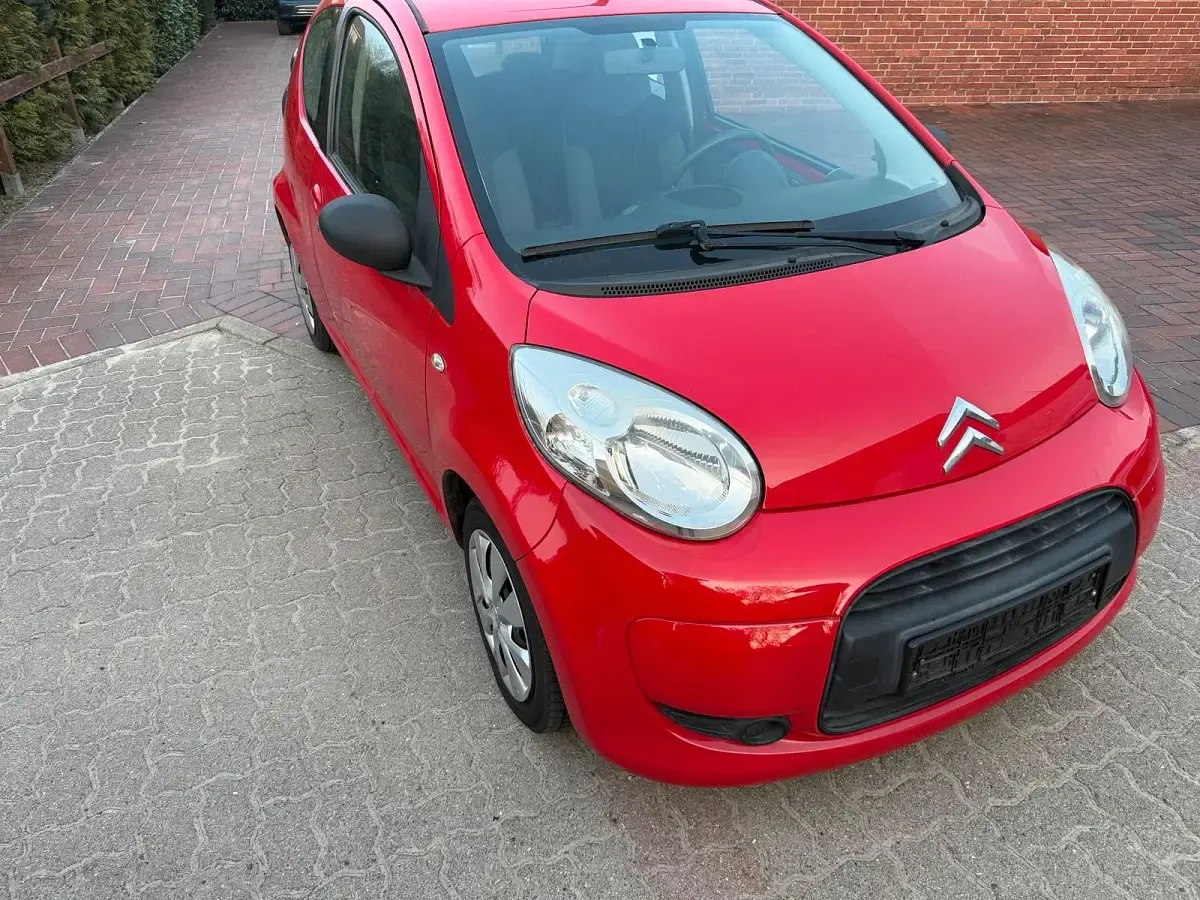 Brugt Citroën C1 68 HK (50 kW) 2009 Rød Hatchback