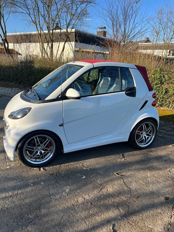 Gebraucht Smart ForTwo Cabrio Brabus 102 PS (75 kW) 2014 Weiß Cabrio