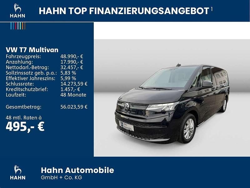 Gebraucht VW Multivan 150 PS (110 kW) 2023 Deep black perleffekt Van