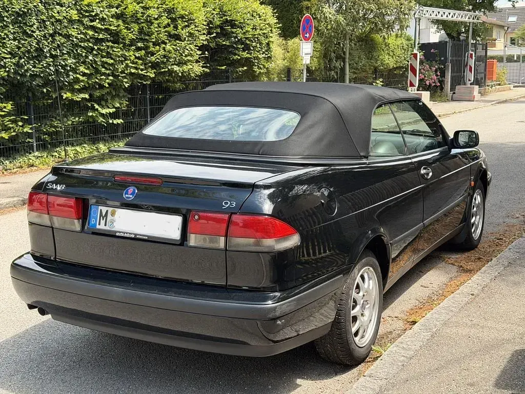 Gebraucht Saab 9-3 150 PS (110 kW) 1998 Schwarz Cabrio