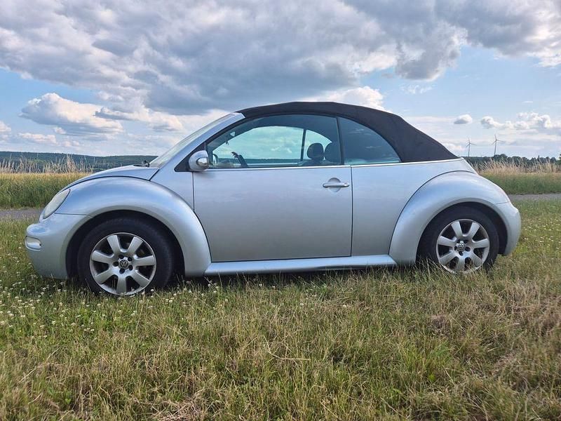 Silber Gebraucht 2003 VW Beetle Cabrio | 1.300 € (Superpreis) - Bild 1/4