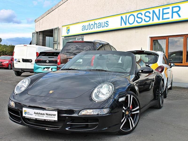 Schwarz Gebraucht 2006 Porsche 911 Carrera 4S Cabriolet Sport Cabrio | 67.490 € (Fairer Preis) - Bild 1/4